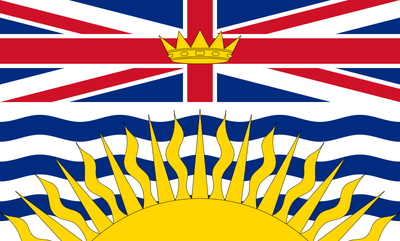 Drapeau de British Columbia